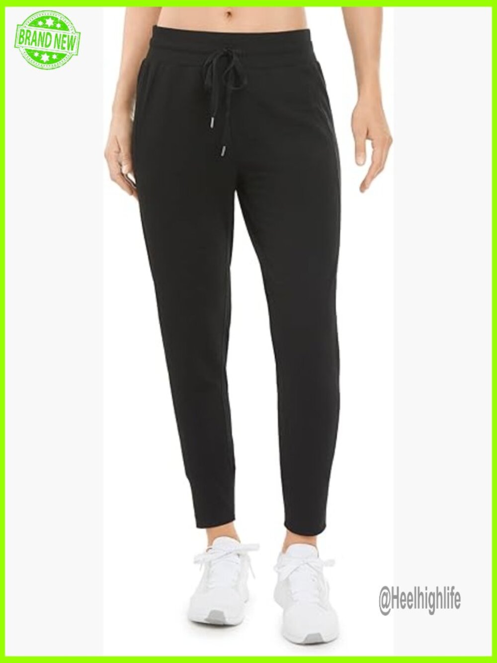 Soft Touch Jogger Sweatpants, Athletic Fit, Moisture Wicking, Lightweight